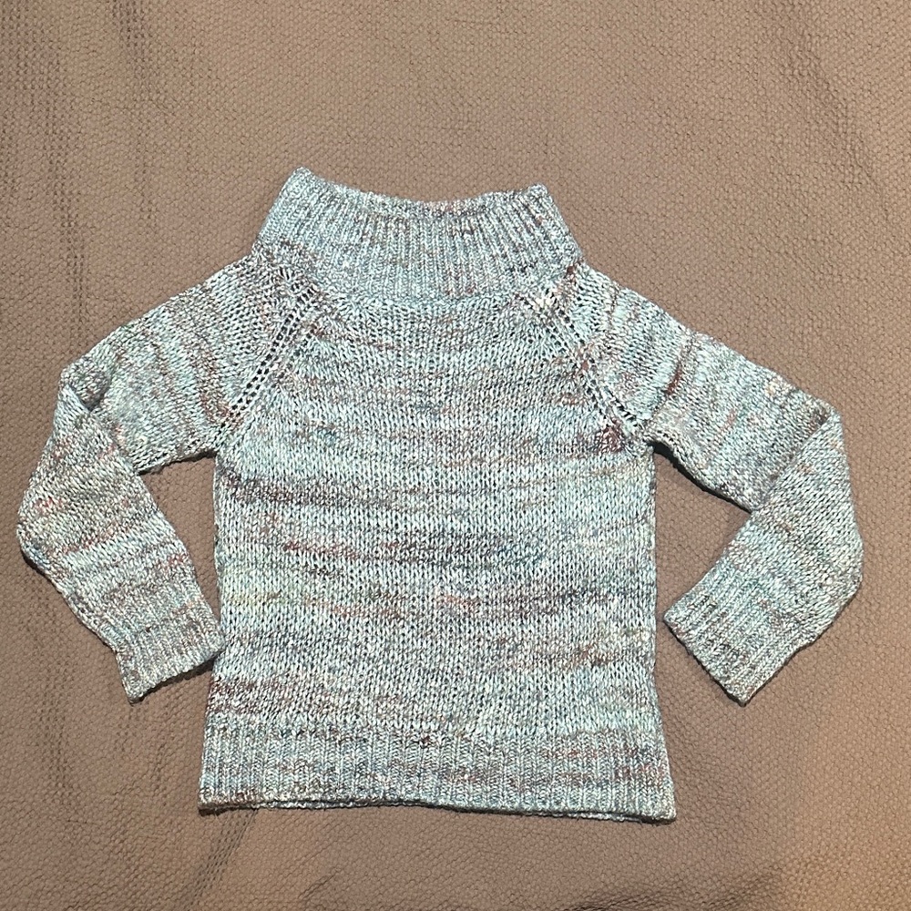 Cozy Knit Women's Sweater - green - size L